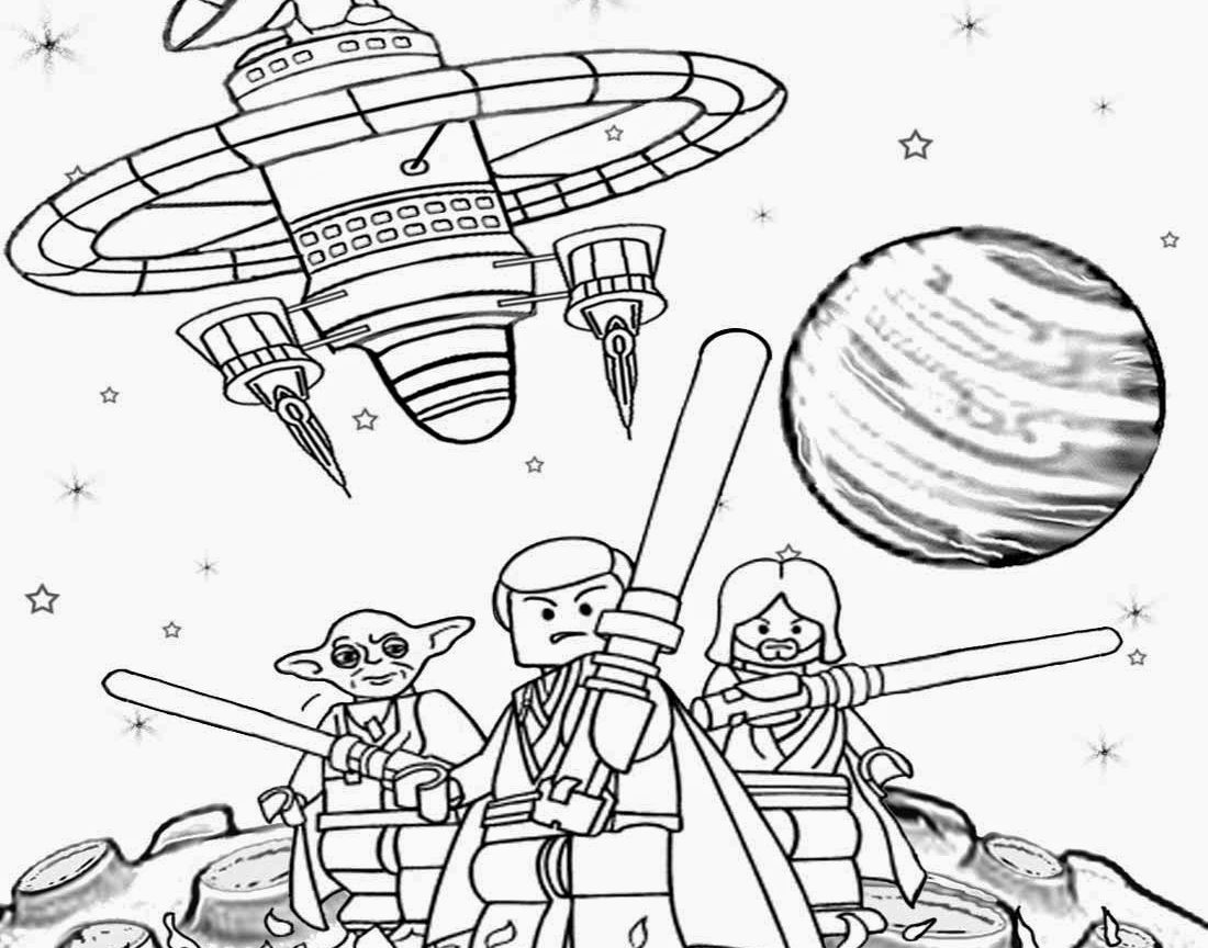 1100x864 Star Wars Coloring Pages And Book Lego Printable For Adults Adult
