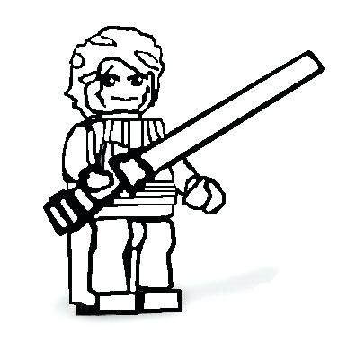 Lego Star Wars Coloring 386x380 Lego Star Wars Coloring