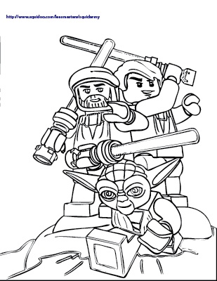 Lego Star Wars 3 Coloring Pages 309x400 Lego Star Wars 3 Coloring Pages