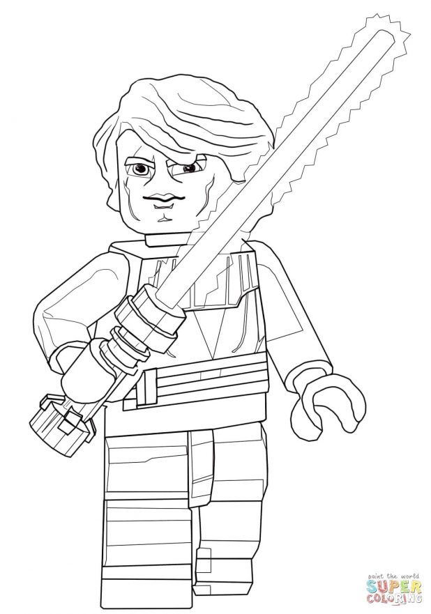 Lego Star Wars Darth Vader Coloring Pages at GetColorings.com | Free