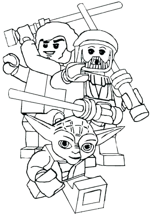 Lego Star Wars Printable Coloring Pages Lego Star Wars Coloring 600x859 Lego Star Wars Printable Coloring Pages Lego Star Wars Coloring