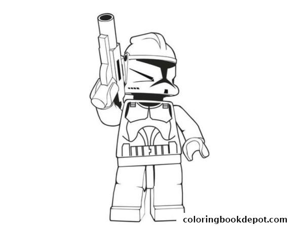 Lego Stormtrooper Star Wars Coloring Pages 600x447 Lego Stormtrooper Star Wars Coloring Pages