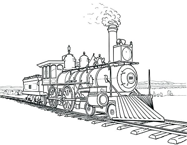 600x467 Lego Train Coloring Pages Coloring Pages Trains Locomotive