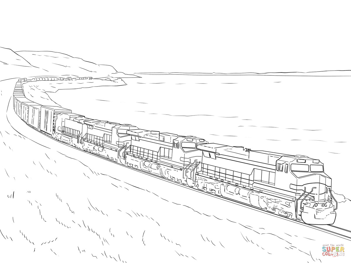 1200x900 Lego Train Coloring Pages Printable Of City 15