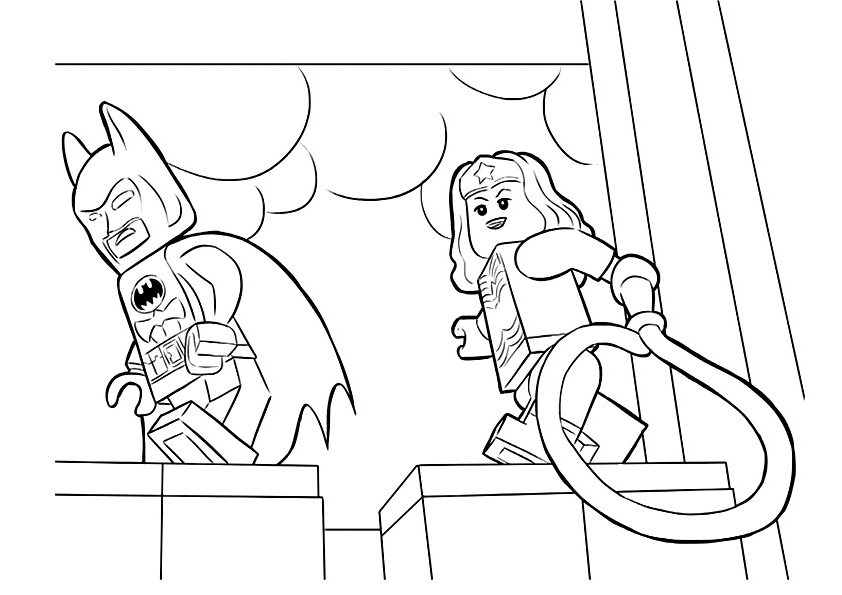 842x595 Lego Super Heroes Man Of Steel Coloring Page