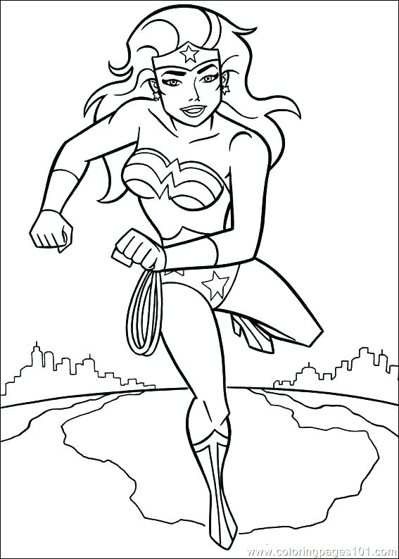 567x794 Catwoman Coloring Pages Great Woman Coloring Page Kids Pages
