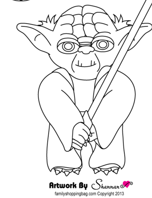 Yoda Pictures To Color Star Wars Free Printable Coloring Pages 600x779 Yoda Pictures To Color Star Wars Free Printable Coloring Pages