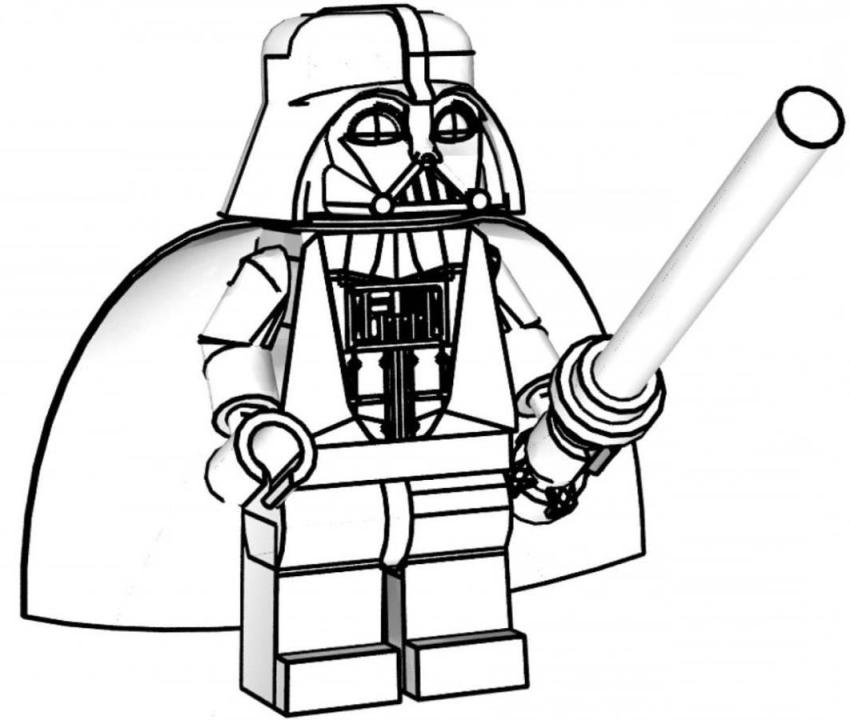 850x720 Lego Star Wars Coloring Pages