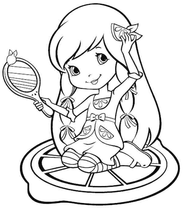 600x685 Lemon Coloring Page Coloring Page Lemon Petite Lemon Coloring