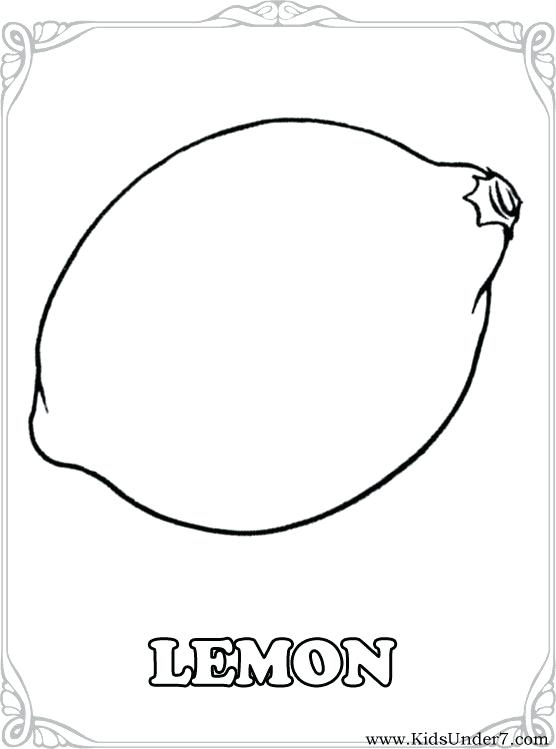 556x749 Lemon Coloring Page Big Lemon Printable Coloring Pages For Kids