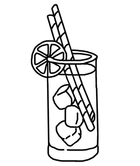 450x532 Pink Lemonade Coloring Pages