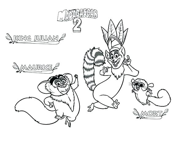 600x464 Madagascar Coloring Pages Coloring Page Lemur Coloring Page