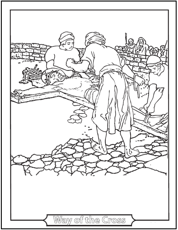 590x762 Free Printable Lent Coloring Pages (Catholic Lenten Coloring Pages)
