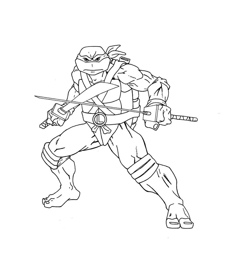 900x1084 Special Leonardo Teenage Mutant Ninja Turtles Coloring Pages Ralph