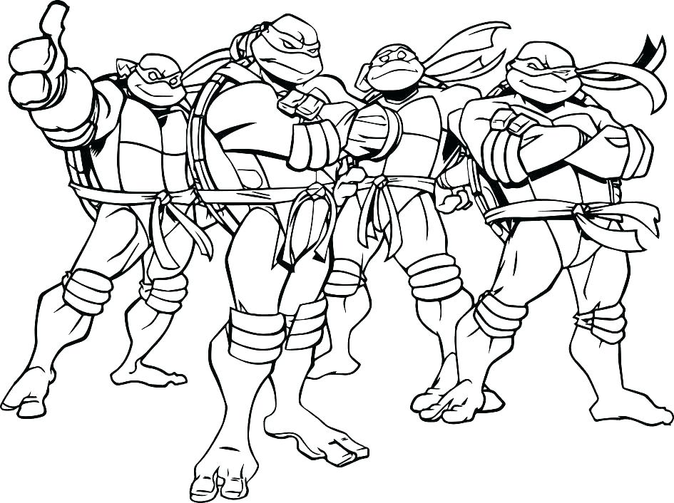 945x706 Teenage Mutant Ninja Turtles Coloring Pages Nickelodeon Teenage