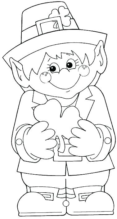 377x706 Lovely Free Printable Pot Of Gold Coloring Pages Leprechaun