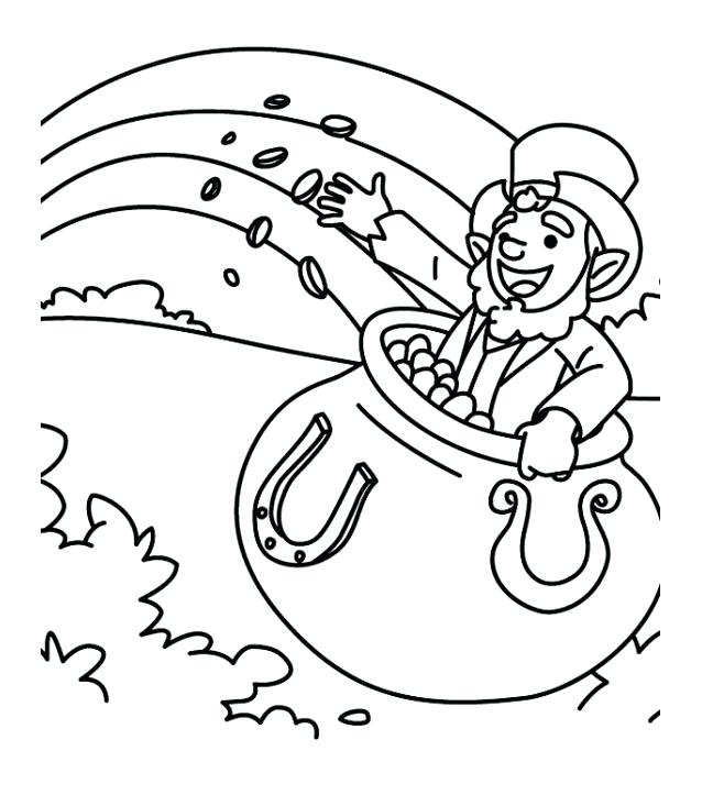 648x723 Leprechaun Coloring Pages Free