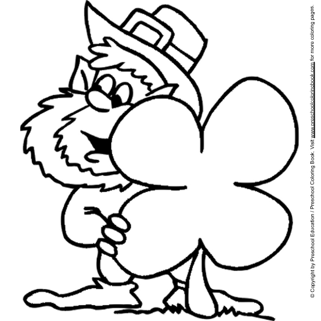 660x660 St. Patrick's Day Coloring Page