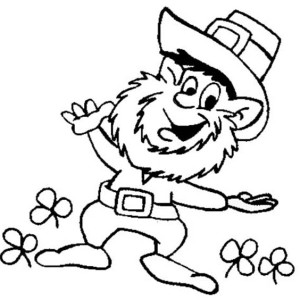 Leprechaun Coloring Pages Free Educational Coloring Pages 300x300 Leprechaun Coloring Pages Free Educational Coloring Pages
