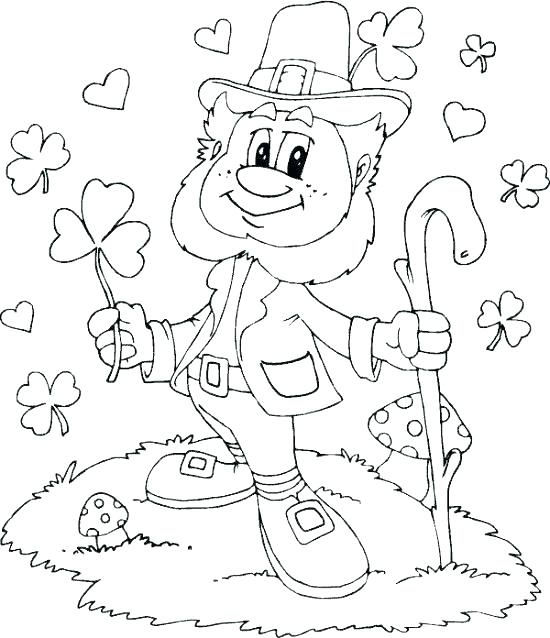St Patricks Day Coloring Sheet St Day Coloring Pages Free St Day 550x638 St Patricks Day Coloring Sheet St Day Coloring Pages Free St Day