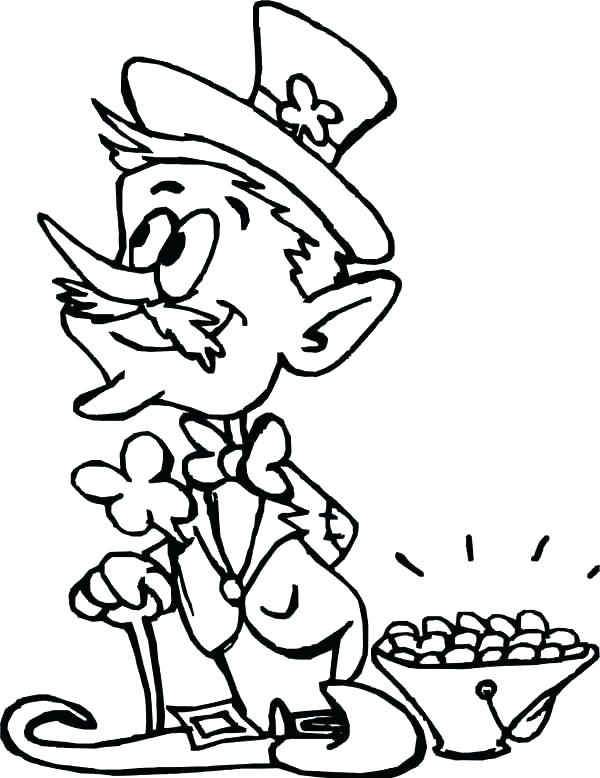 Leprechaun Coloring Page Twisty Noodle Leprechaun Coloring Page 600x778 Leprechaun Coloring Page Twisty Noodle Leprechaun Coloring Page