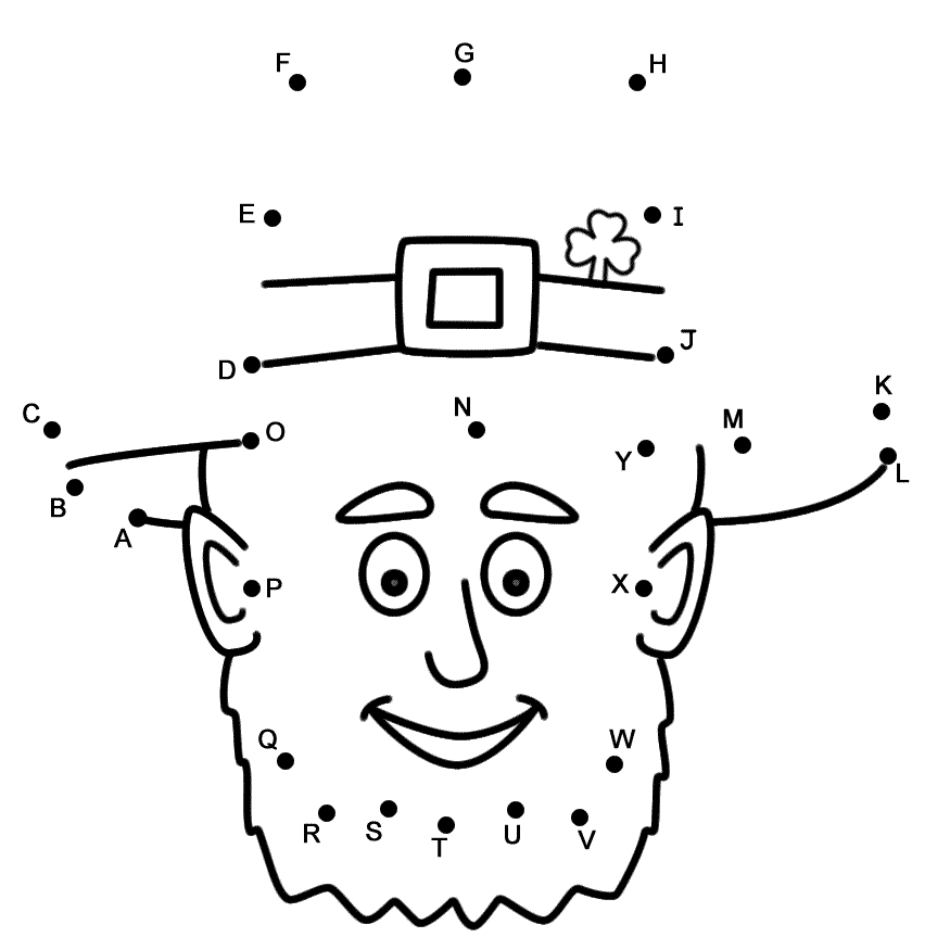 875x875 Leprechaun Face