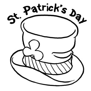 St Patricks Day, St Patricks Day And Leprechauns Hat Coloring Page 300x300 St Patricks Day, St Patricks Day And Leprechauns Hat Coloring Page