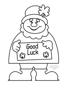 231x300 Free St Patrick's Day Coloring Sheets Insightful Nana
