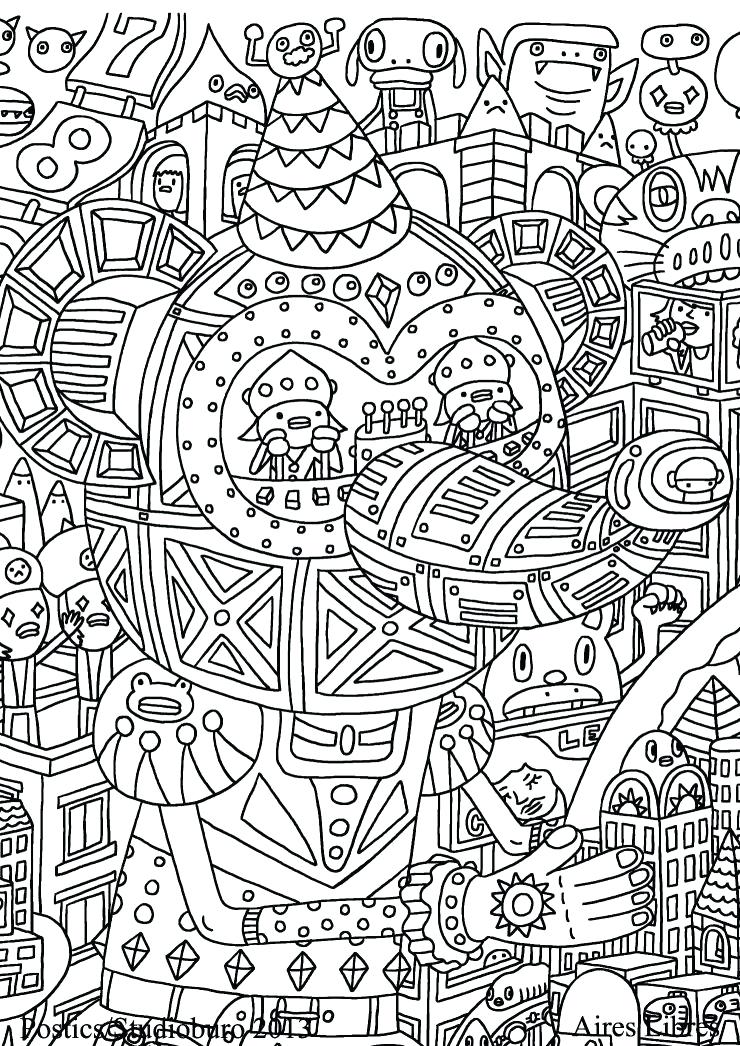 Lets Doodle Christmas Coloring Pages at GetColorings.com | Free ...