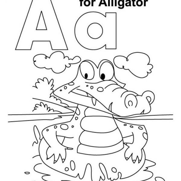 Letter Aa Coloring Pages at GetColorings.com | Free printable colorings ...