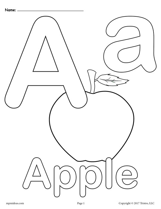 Alphabetcoloringpage A Upper 541x700 Alphabetcoloringpage A Upper