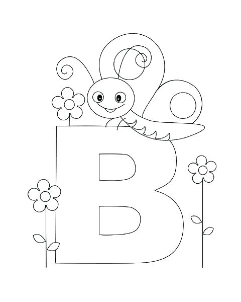 480x600 Letter B Coloring Page Cool Letter B Coloring Pages Print A