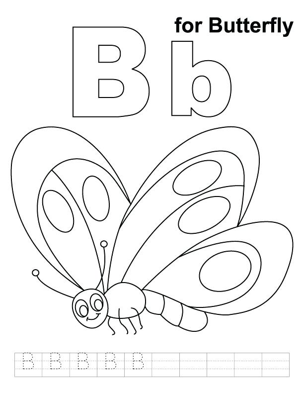Letter B Coloring Pages at GetColorings.com | Free printable colorings ...