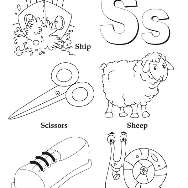 600x600 Abc Coloring Sheet Page Heet Page Page Letter B Coloring Page