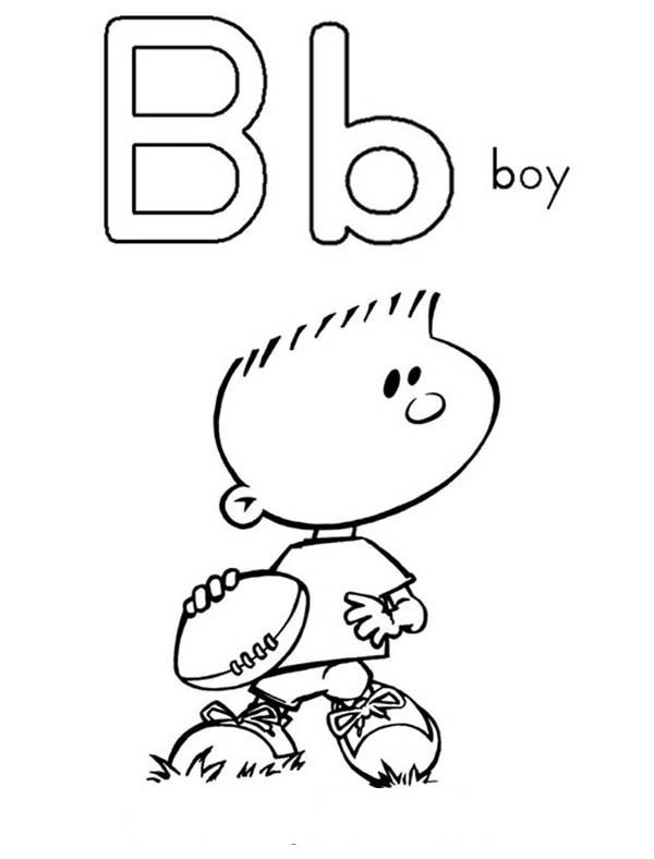 Letter B Coloring Pages For Preschoolers at GetColorings.com | Free ...