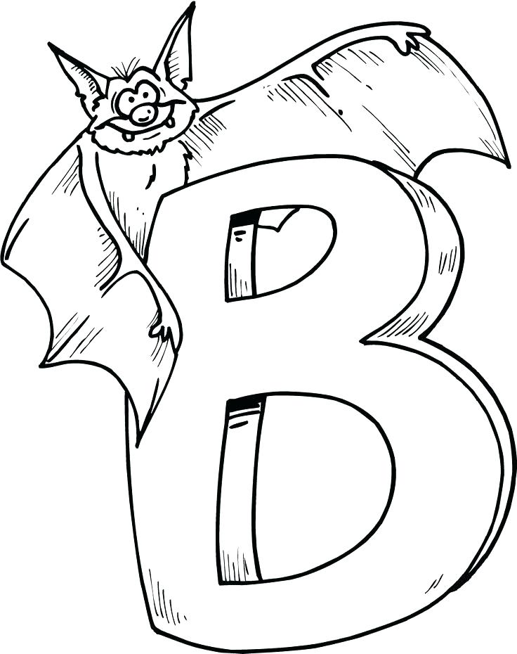 736x930 Letter B Coloring Page Coloring Pages Coloring Pages Kids