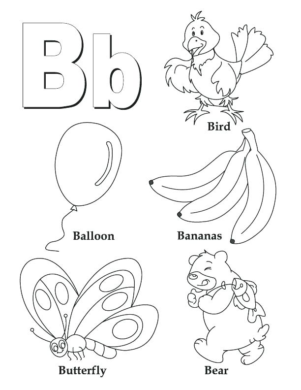 Letter C Coloring Pages