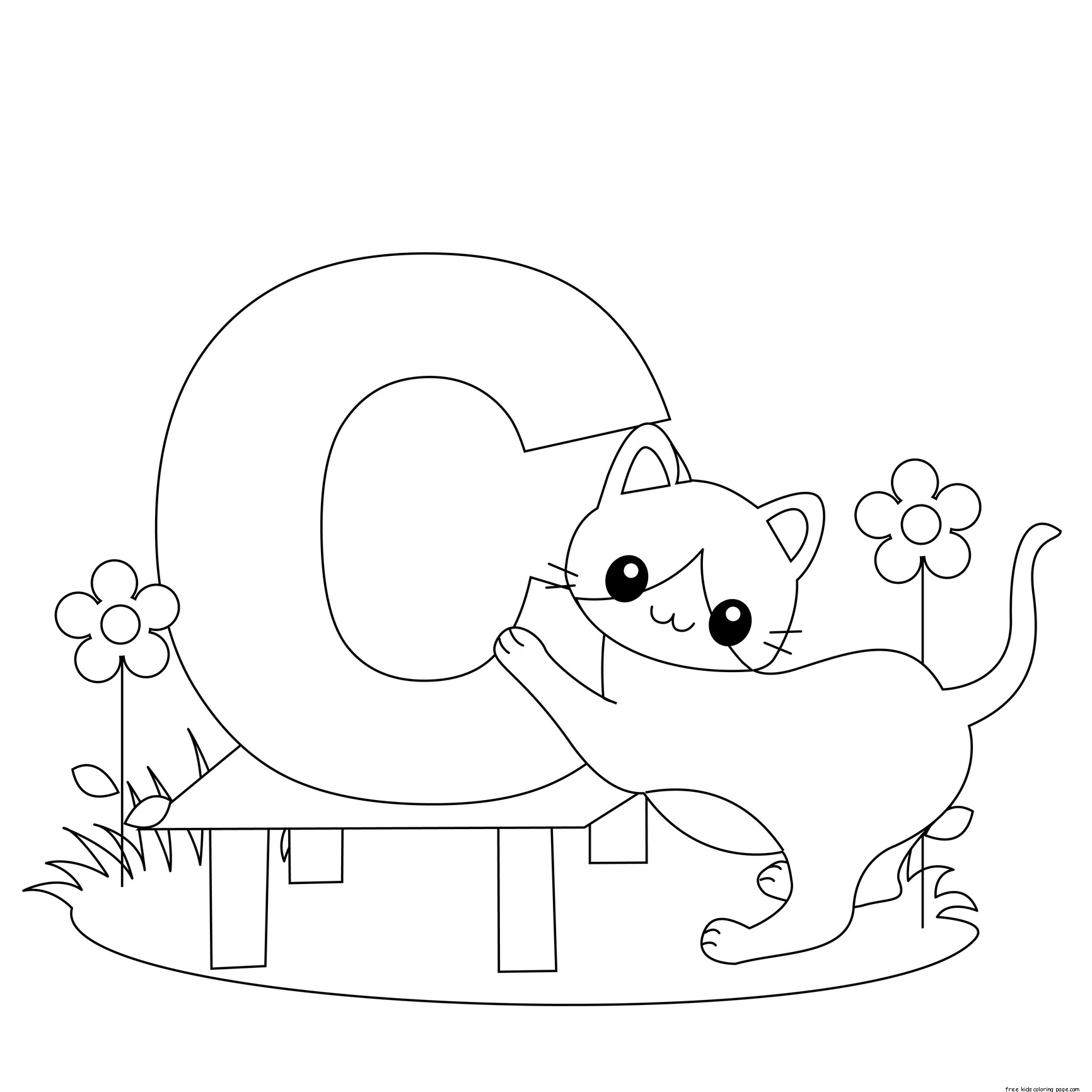 1732x1732 Unlimited Letter C Coloring Sheets Printable