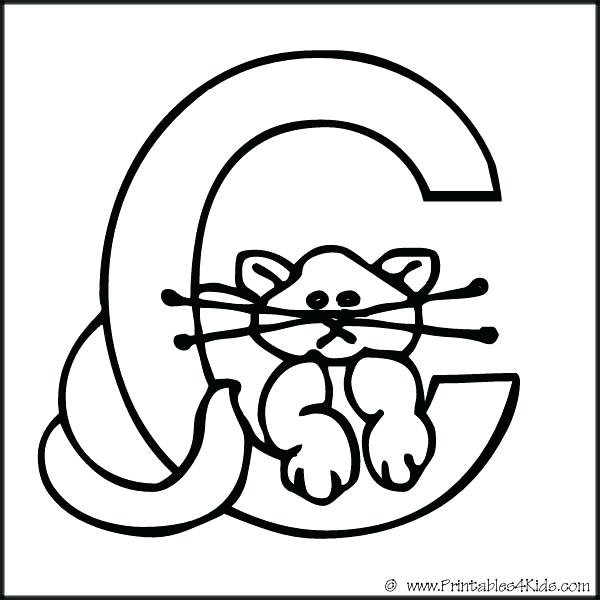 Letter C Coloring Pages For Toddlers Letter C Coloring Pages 600x600 Letter C Coloring Pages For Toddlers Letter C Coloring Pages