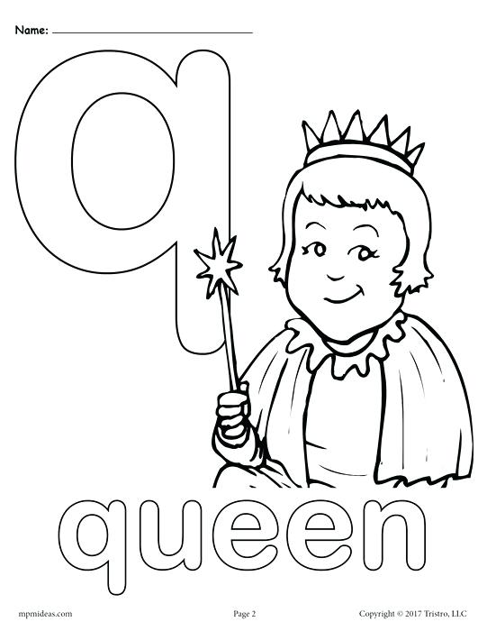 Letter Q Coloring Page Lowercase Letter Q Coloring Page Letter C 541x700 Letter Q Coloring Page Lowercase Letter Q Coloring Page Letter C