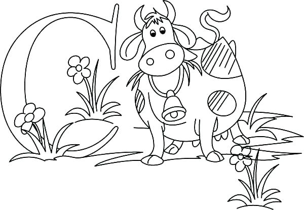 600x415 J Coloring Pages Letter C Coloring Pages Block Letter C Coloring