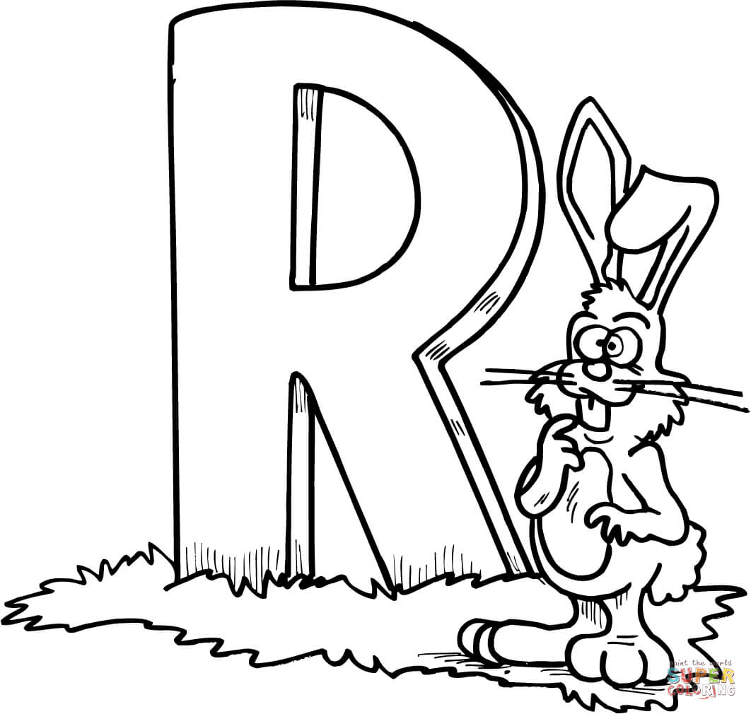 Colossal The Letter R Coloring Page Pages Free 1062x1010 Colossal The Letter R Coloring Page Pages Free