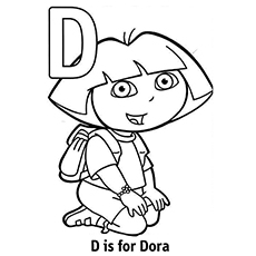 230x230 Top 10 Free Printable Letter D Coloring Pages Online