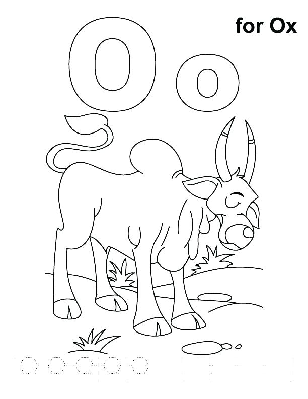 612x792 Letter O Coloring Pages For Preschoolers Letter O Coloring Sheet