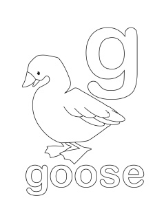 Free Printable Letter G Coloring Pages 238x320 Free Printable Letter G Coloring Pages