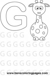Letter G Coloring Sheets For Preschool Coloring Pages 212x325 Letter G Coloring Sheets For Preschool Coloring Pages