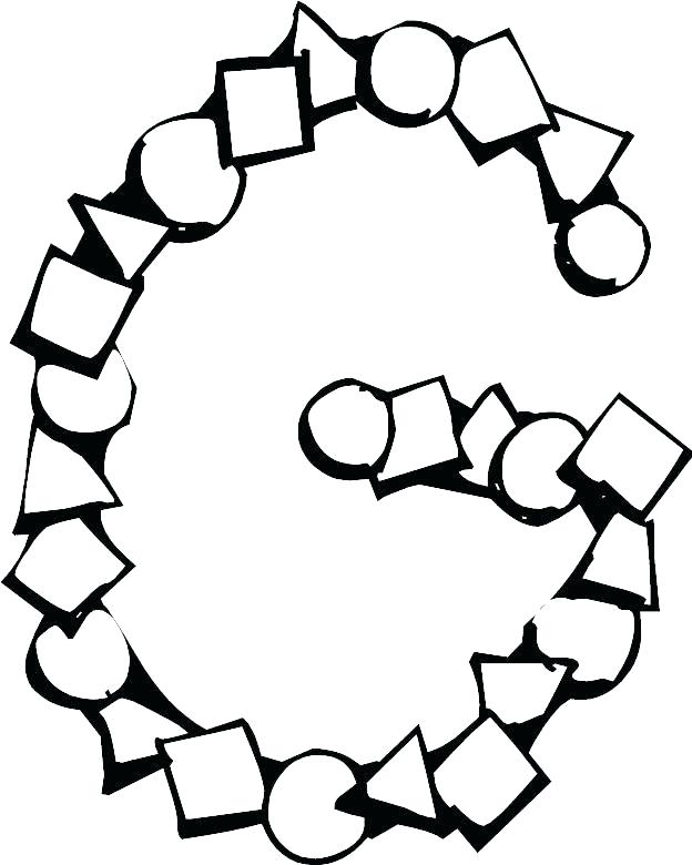 G Coloring Pages 624x780 G Coloring Pages