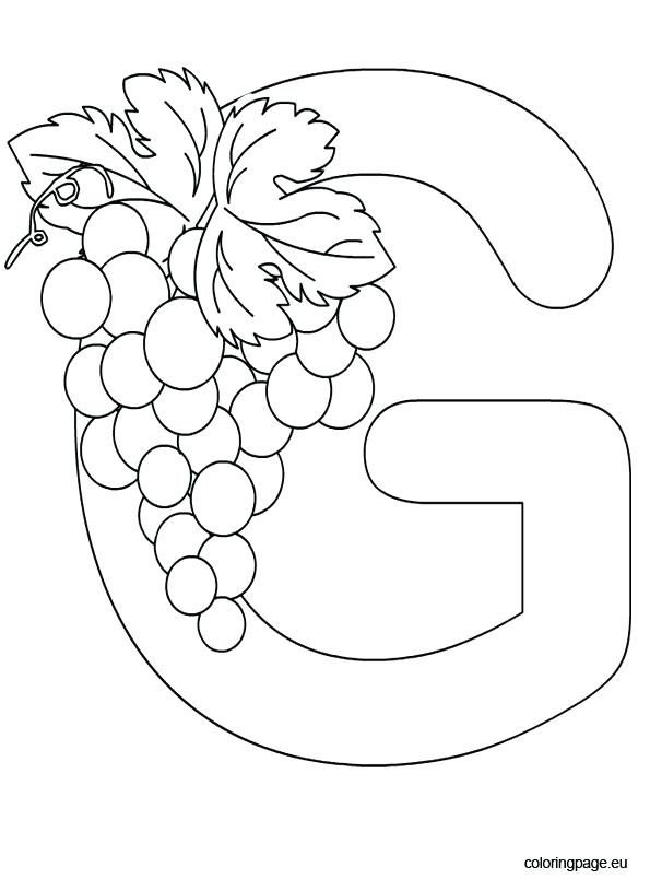 G Coloring Page Alphabet Letter G Coloring Pages For Adults Quotes 595x804 G Coloring Page Alphabet Letter G Coloring Pages For Adults Quotes