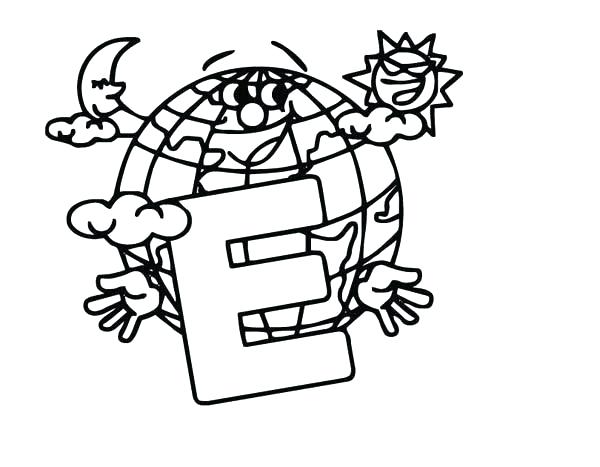 Letter E Coloring Page Letter E Coloring Pages For Preschoolers 600x467 Letter E Coloring Page Letter E Coloring Pages For Preschoolers
