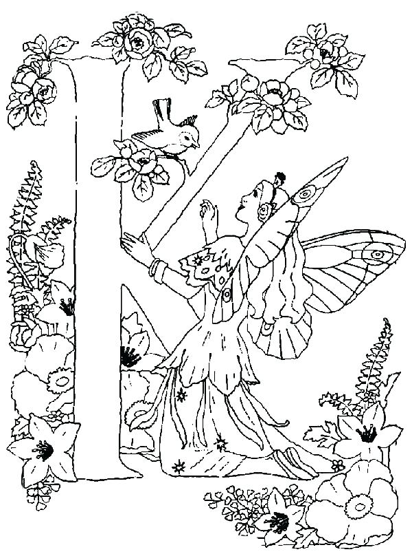 Letter K Coloring Page Letter K Coloring Pages Letter K In Nature 600x805 Letter K Coloring Page Letter K Coloring Pages Letter K In Nature